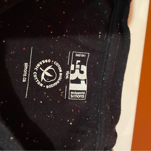 🌌 Galaxy Black With Colourful Stars Le 31 Simons US XL Tee Shirt 🌌 - Picture 3 of 4